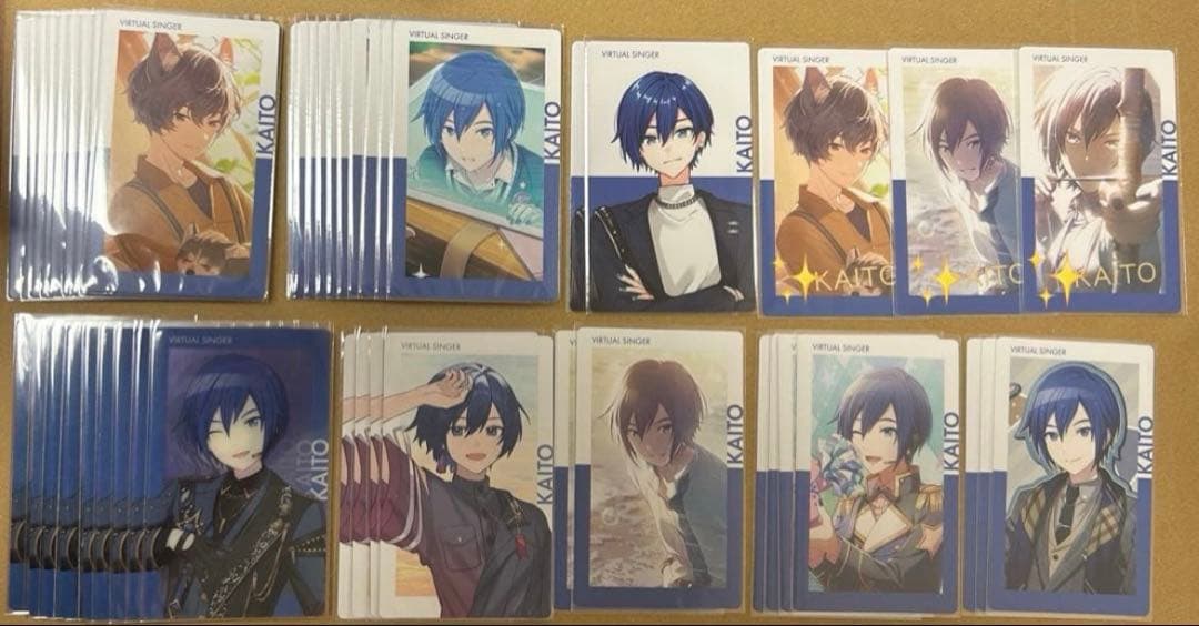 53点 プロセカ ヴァイス エピカ 箔押し SP KAITO 缶バッジ