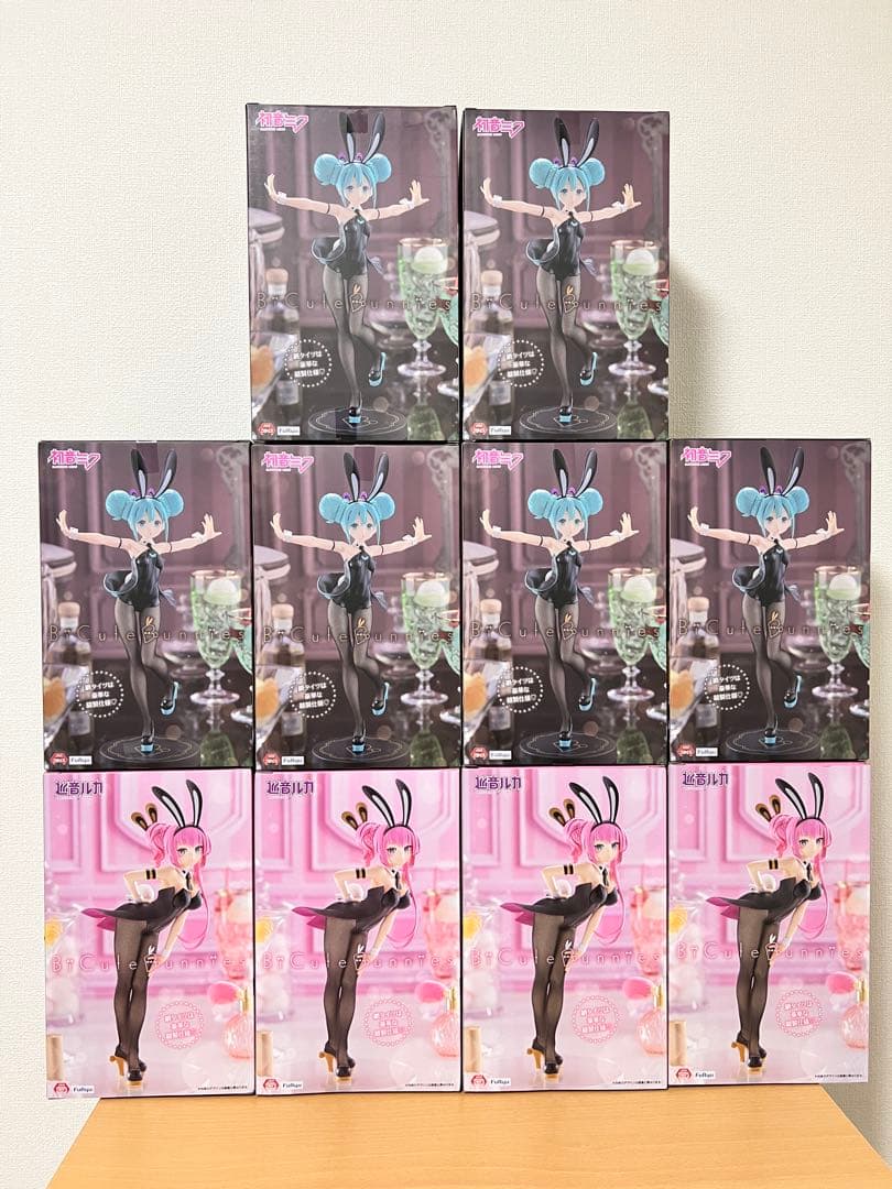 BiCute Bunnies Figure 巡音ルカ×4初音ミク×6