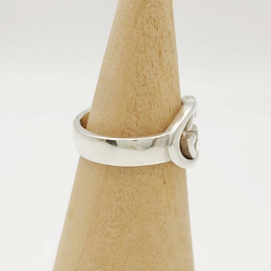 【極美品】□グッチ　リング16.5（16）インターロッキングGSVGucci指輪