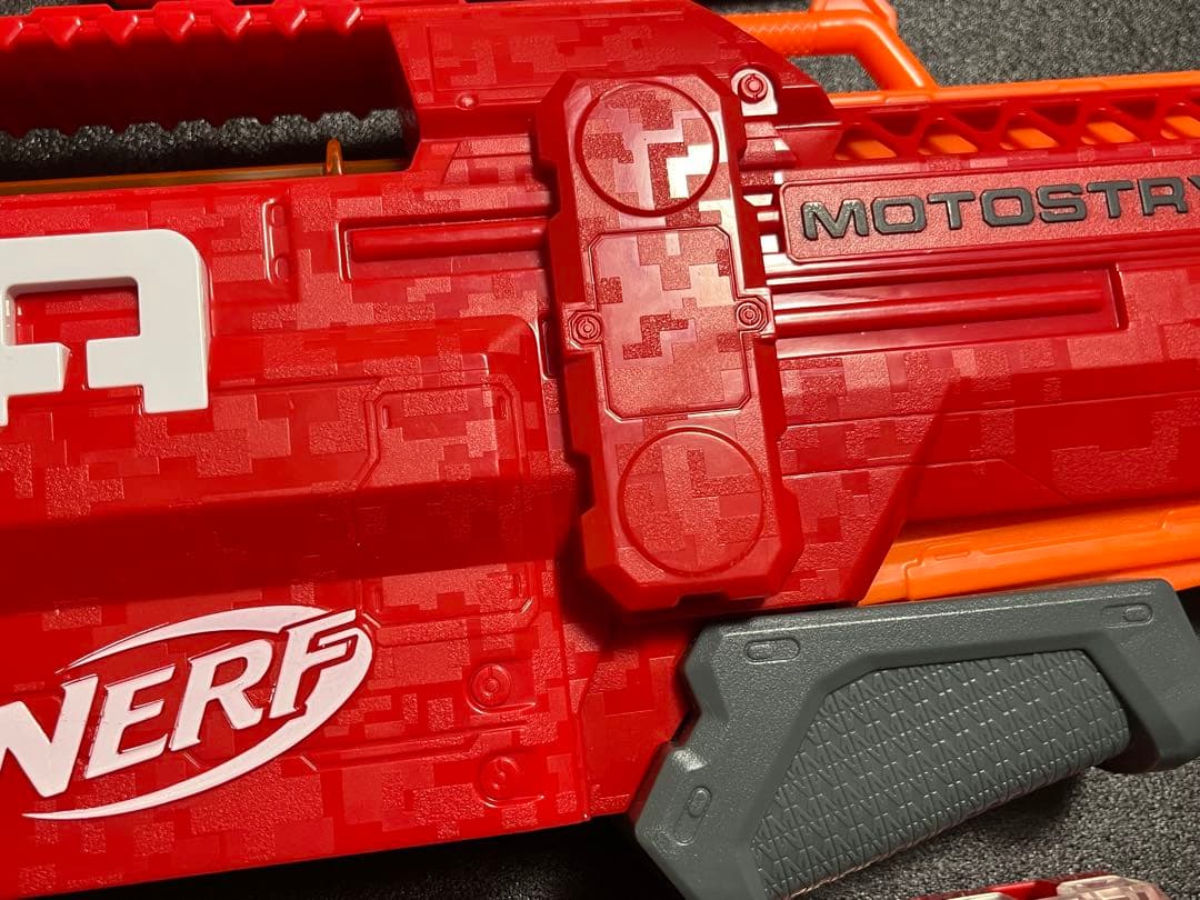 ナーフ MEGA メガ モトストライク ＋ 6連マガジン セット