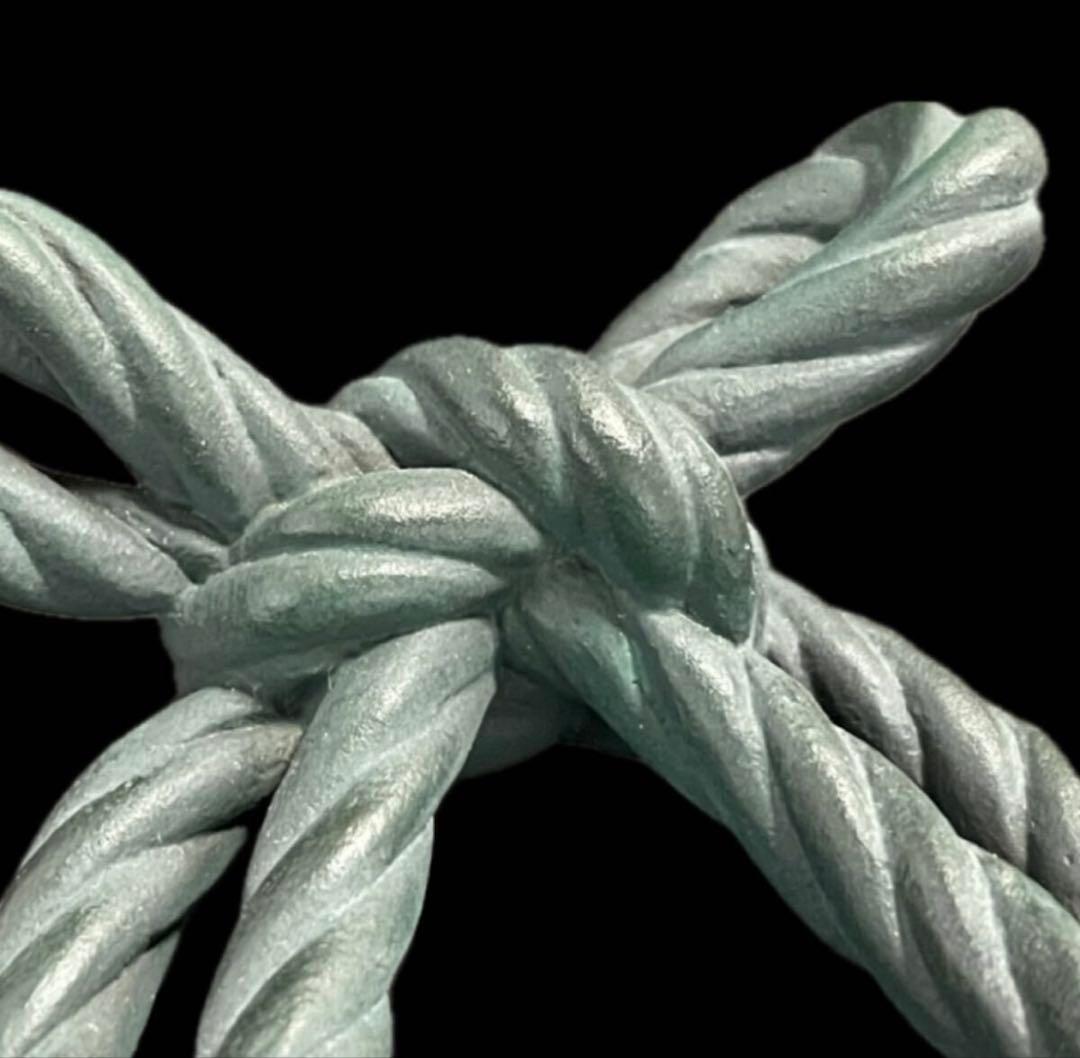 割引❣️「祖」籔内佐斗司 「縁」 蓋置 栞 共箱 ブロンズ 茶道具 （虎）