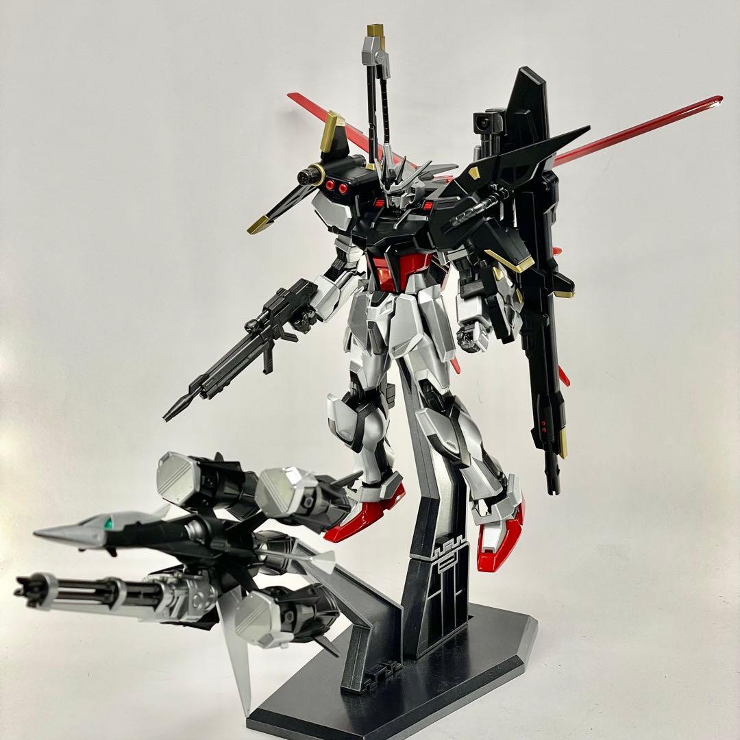 EG パーフェクトストライクガンダム+ガンバレルストライカー 完成 塗装