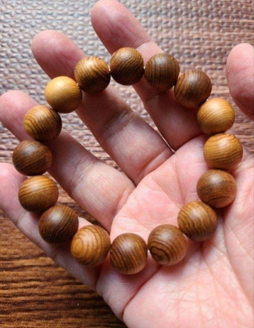 本物★伊勢御山杉ブレスレット★12ミリ玉★