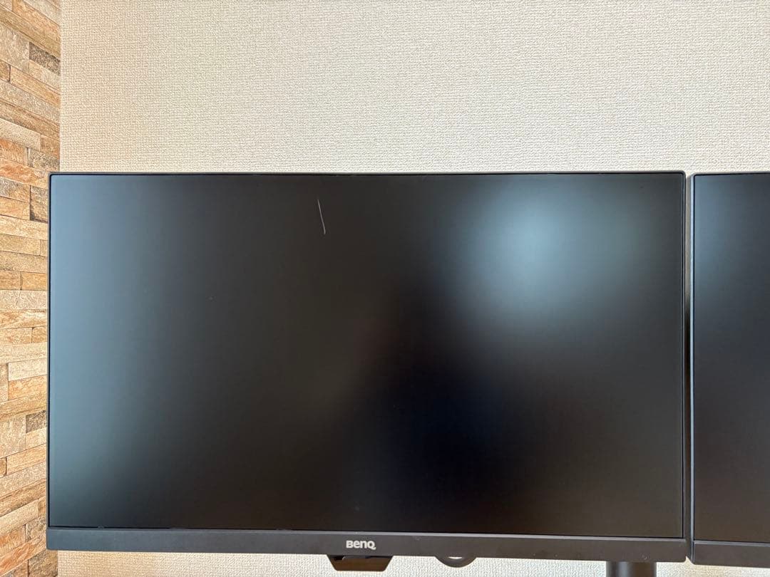 【値下】ベンキュー BenQ GW2480 2枚&モニターアーム サンワサプライ