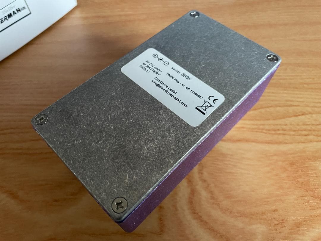 DanDrive The GERMANium【完全限定生産】Fuzz Face