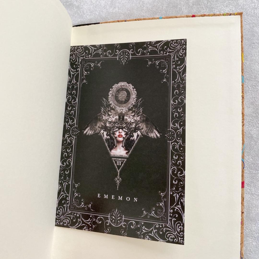 元ギャルモデル 家村マリエ EMEMON エメモン 直筆アート ノート セット