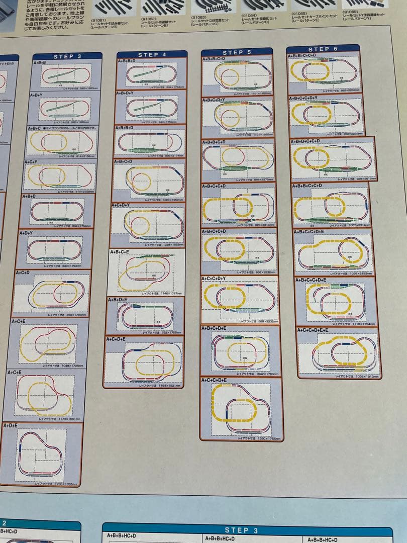 TOMIX マイプランDX(F) Nゲージ 90946 レールパターンA+B+C