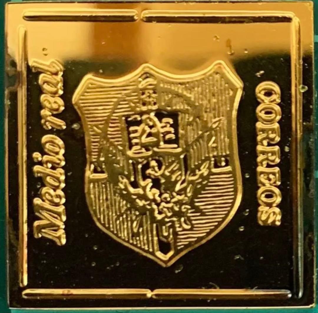 フランクリンミント 切手レプリカ 世界の国々の最初の切手 ドミニカ共和国　1枚