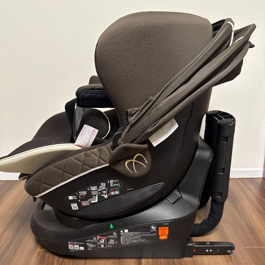 【美品】エールベベ クルット6iグランス ISOFIX BF951 最上級モデル
