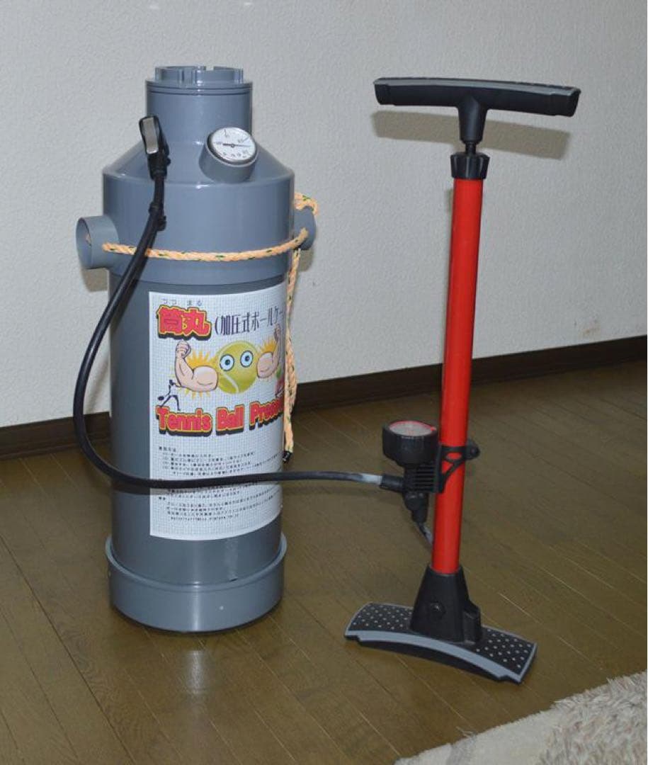 筒丸60(テニスボール 加圧・再生ホルダ)