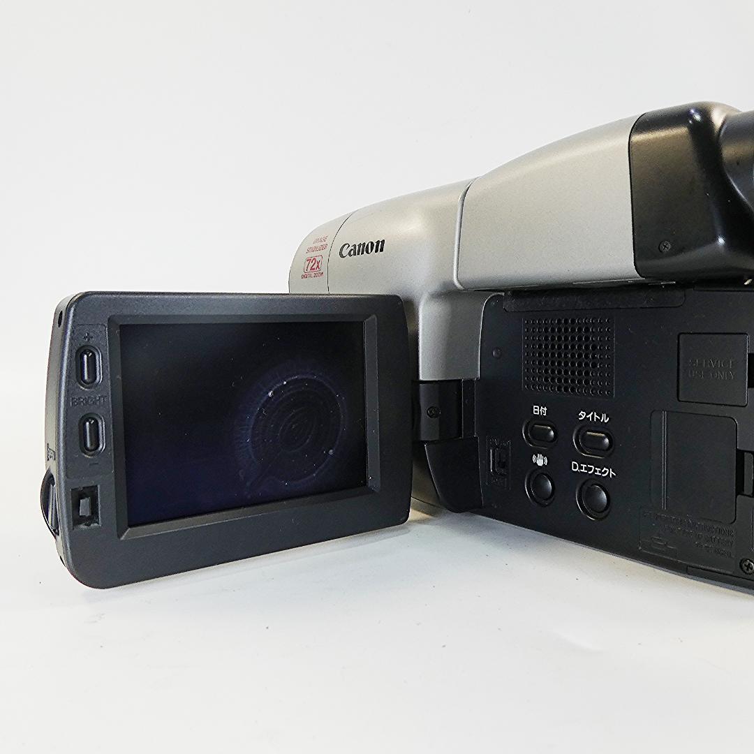 動動作良好キャノンMB-V72 VideoHi8 8ミリビデオカメラ DVD化に