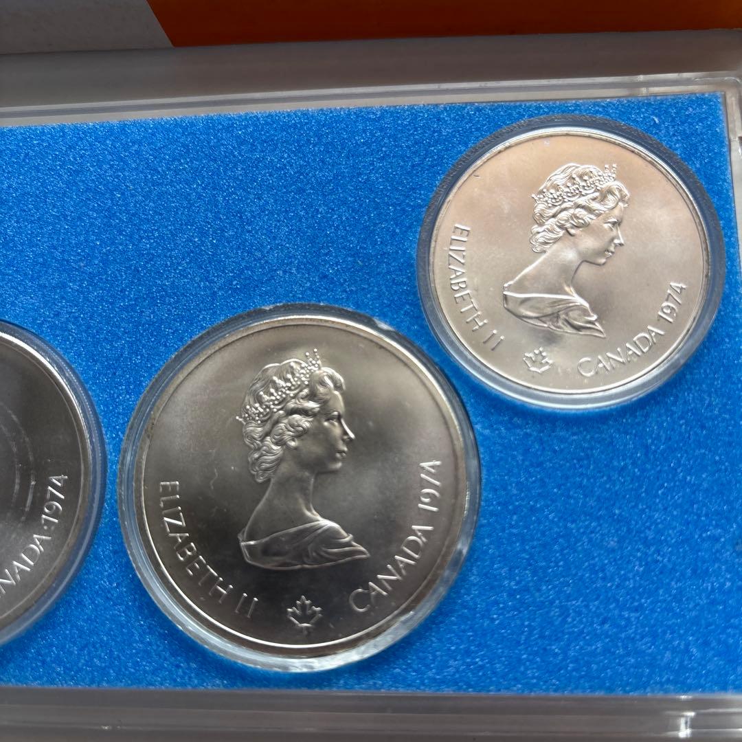 ら*ち様 モントリオールオリンピック記念銀貨セット