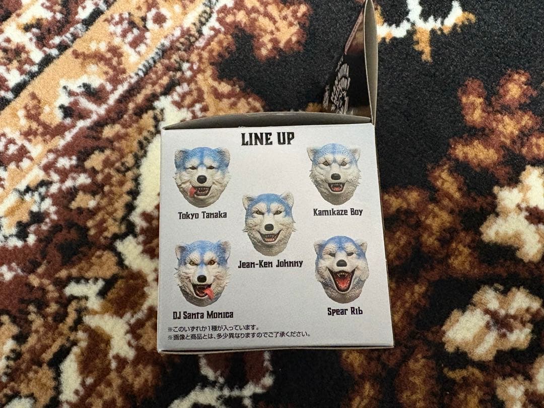 一番くじ　MAN WITH A MISSION H賞 フェイスマグネット　4種