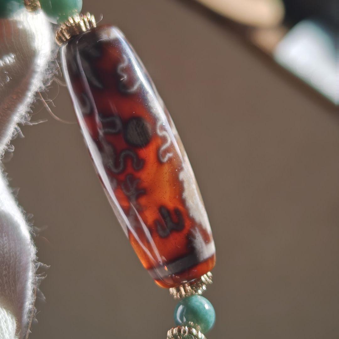 専用です♡新作♡レアカラー宝珠双皇帝龍天珠、アイリススモーキー、グアテマラ産翡翠