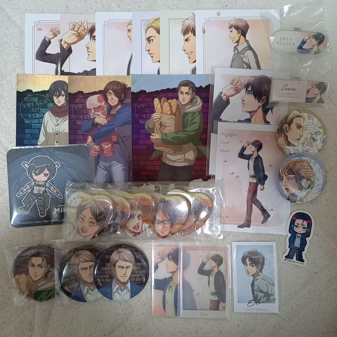 進撃の巨人 グッズまとめ売り バラ売り〇 リヴァイ多め