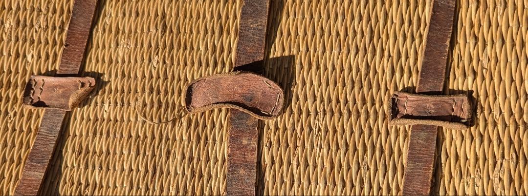 戦前 古民具 【 行李 柳行李トランク 鞄 】 明治 大正 昭和 レトロ