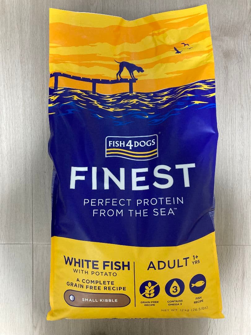フィッシュ4 ドッグ ファイネスト オーシャンホワイトフィッシュ 12kg