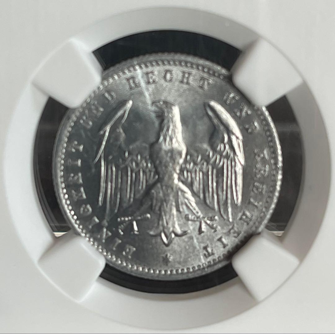 NGC MS64 1923F 独200マルク銀貨 ヴァイマル期
