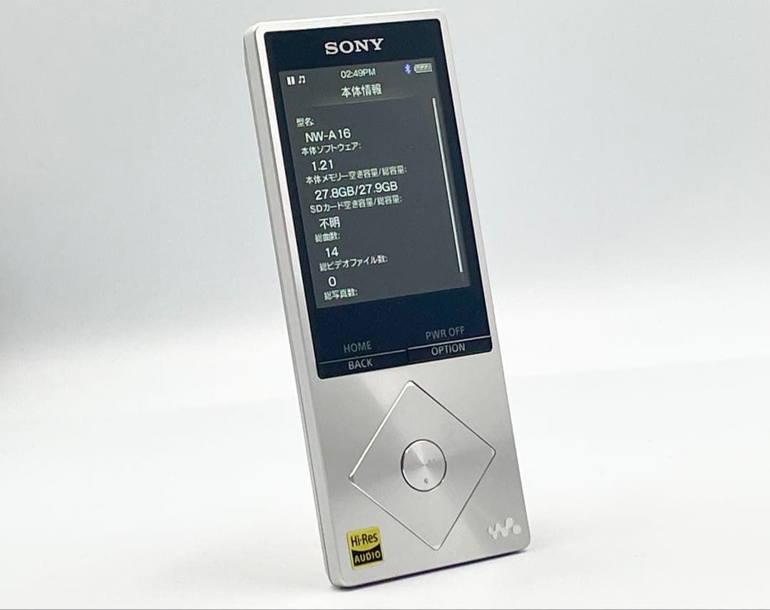 バッテリー良好　外観美品　SONY WALKMAN NW-A16 32GB