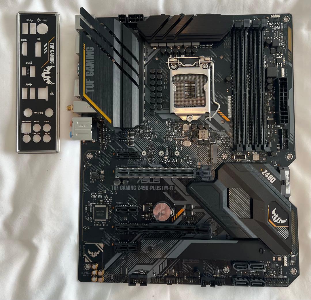 【動作確認済】ASUS TUF GAMING Z490-PLUS (WI-FI)