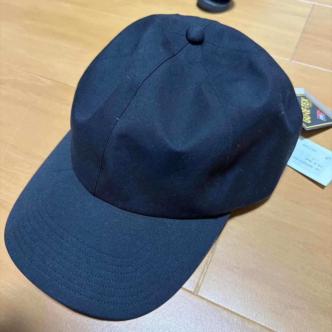 nanamica GORE-TEX ブラックキャップ