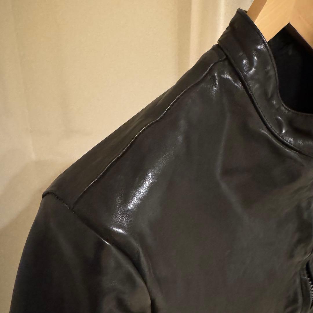 バックラッシュ　イタリアンダブルショルダー　シングルライダース　1254-01