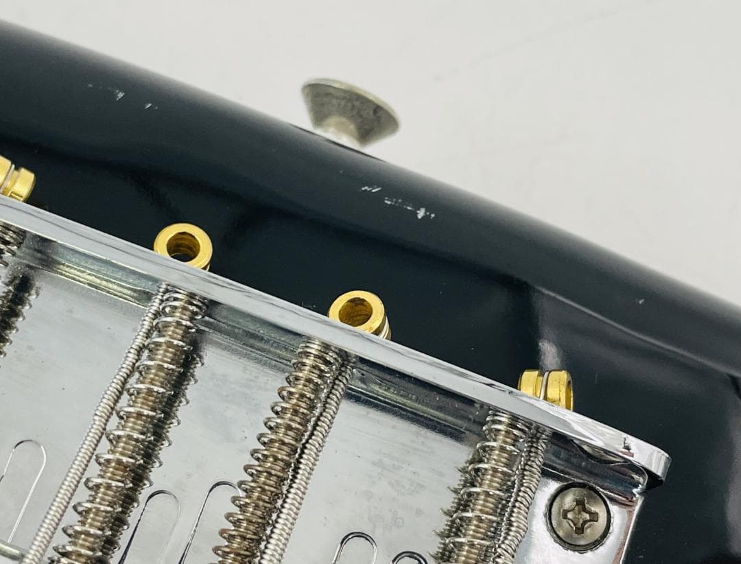 BUSKER'S プレシジョンベースタイプ PB ブラック ローズ指板【整備品】