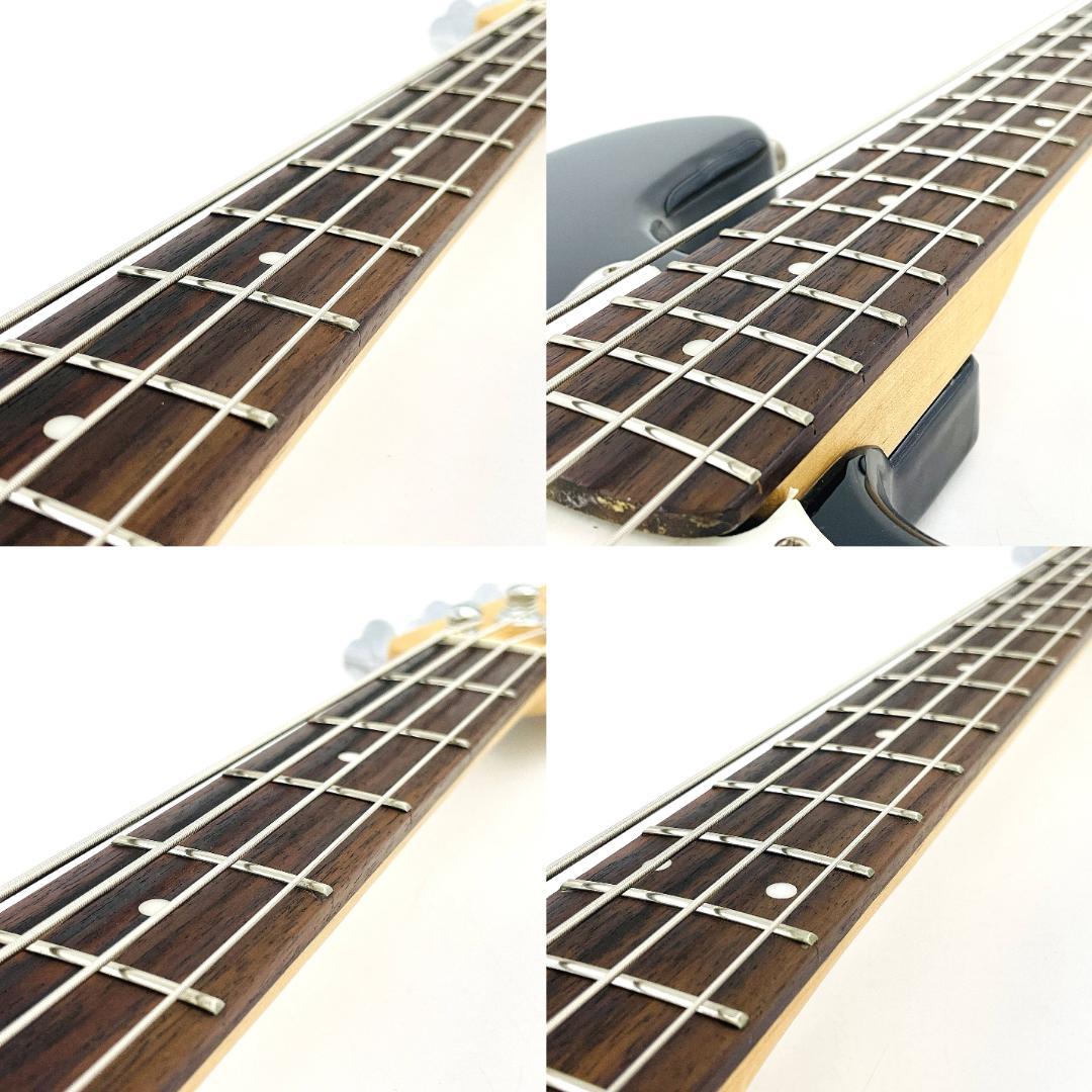 BUSKER'S プレシジョンベースタイプ PB ブラック ローズ指板【整備品】