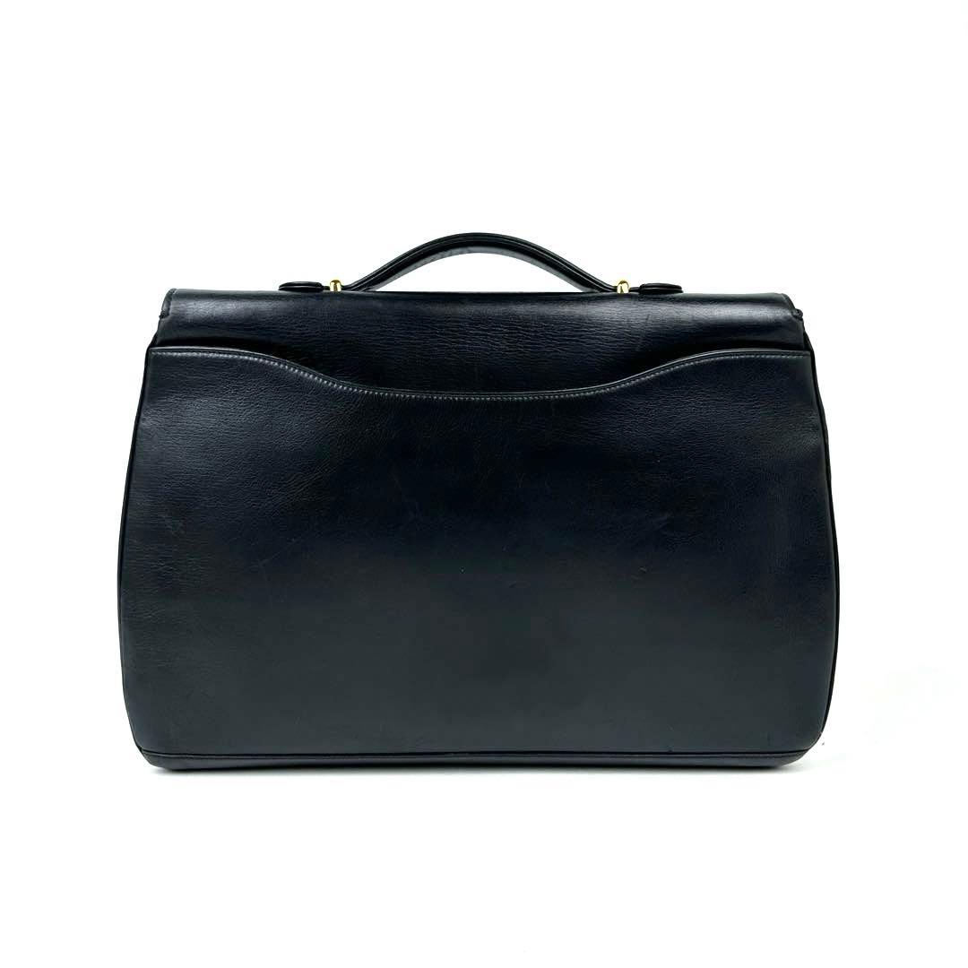 美品 カルティエ パンテール ビジネスバッグ ゴールド金具 フォーマル レザー