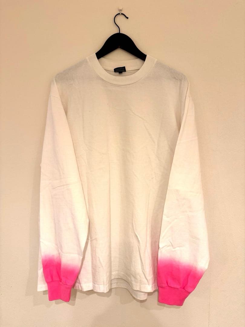 anytee classics Pink Dyed Long Tee ロンT
