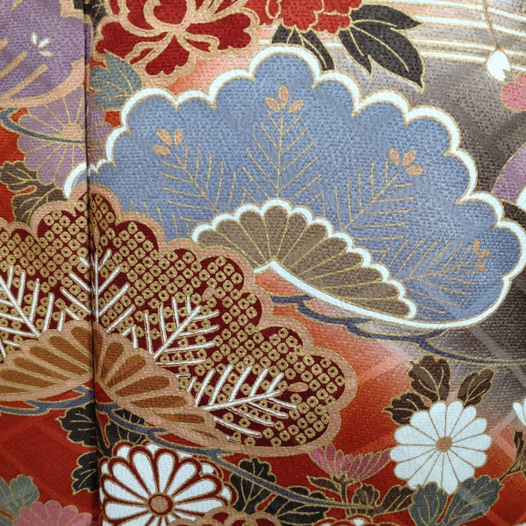 Q　着物　振袖フルセット　振袖　金彩　成人式　卒業式