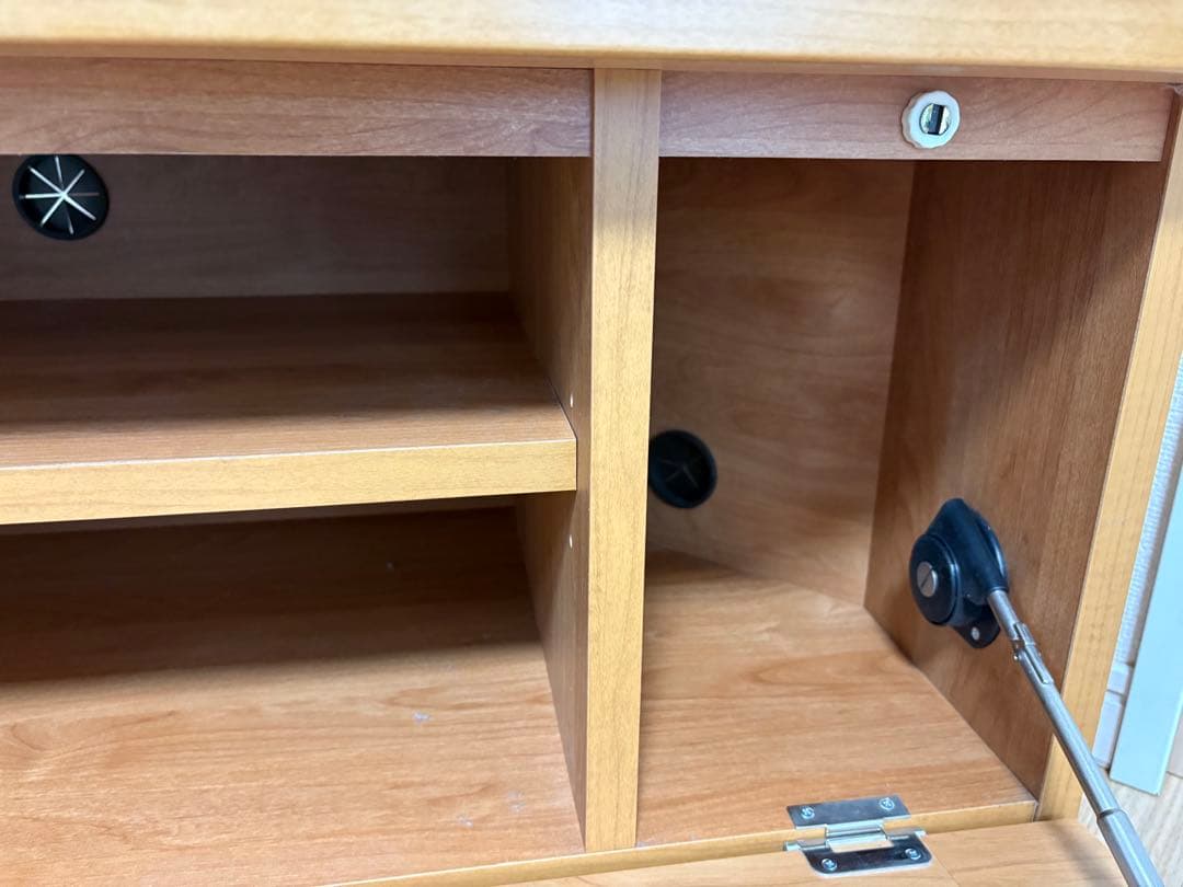 【送料込み】コーナーテレビ台　横100×奥行42×高さ38