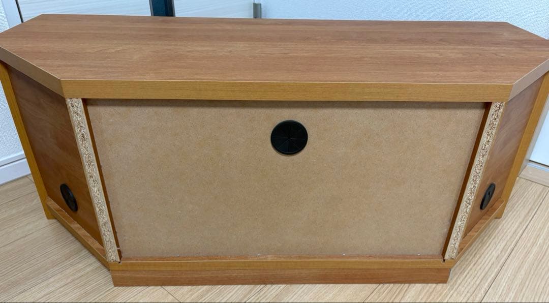 【送料込み】コーナーテレビ台　横100×奥行42×高さ38