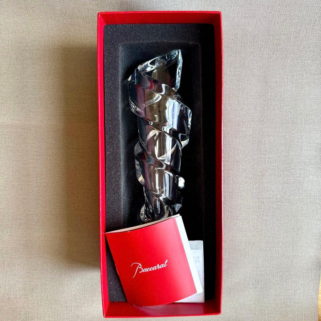 【本体美品】 バカラ クリスタルオブジェ 箱・説明書付き（箱にやや傷みあり）