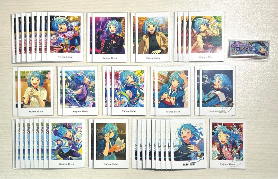 あんスタ 紫之創 缶バッジ32点 ぱしゃっつ 48点 バナコレ 1点