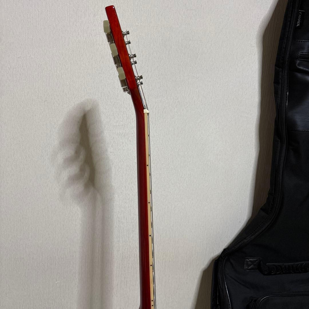 Maison メイソン エレキギター レスポールタイプ　楽器　ソフトケース付き