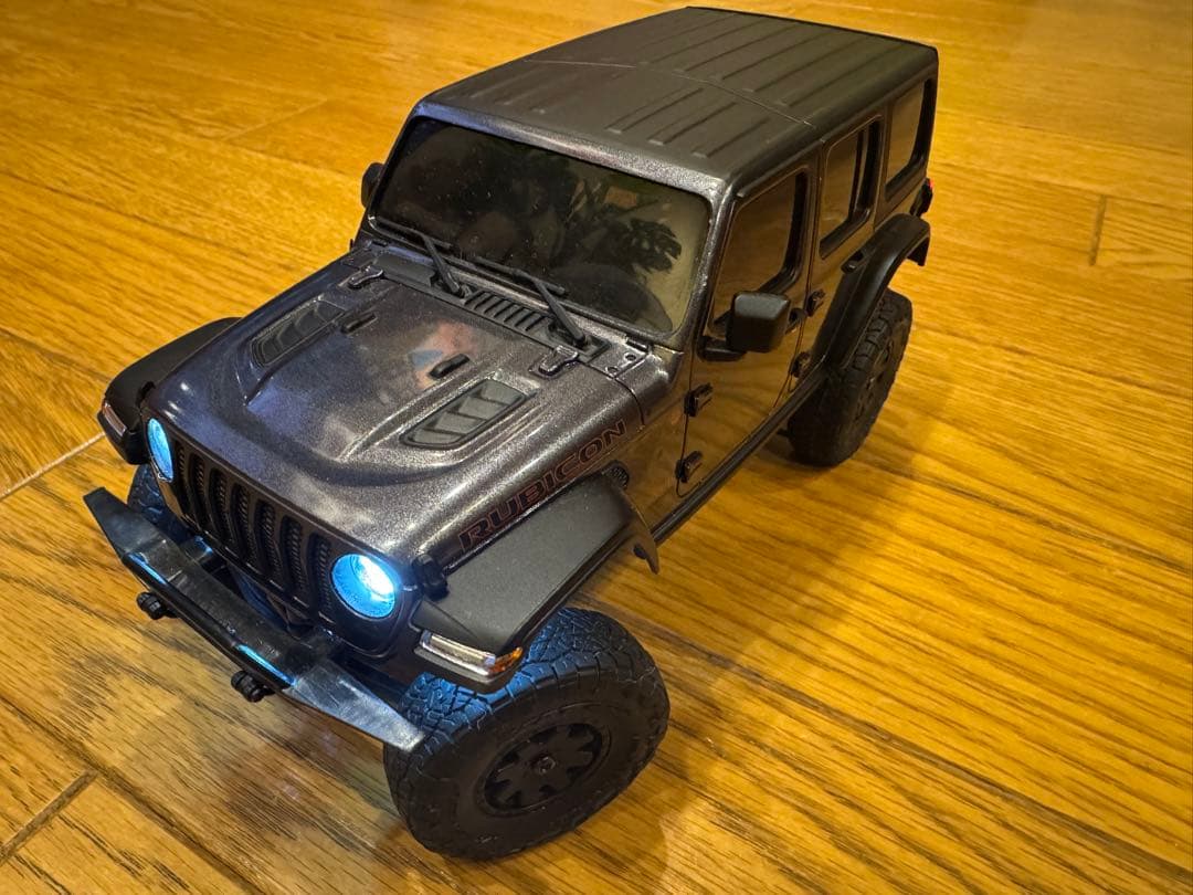 ミニッツ4×4 レディセット ジープ ラングラー グラナイトクリスタルメタリック