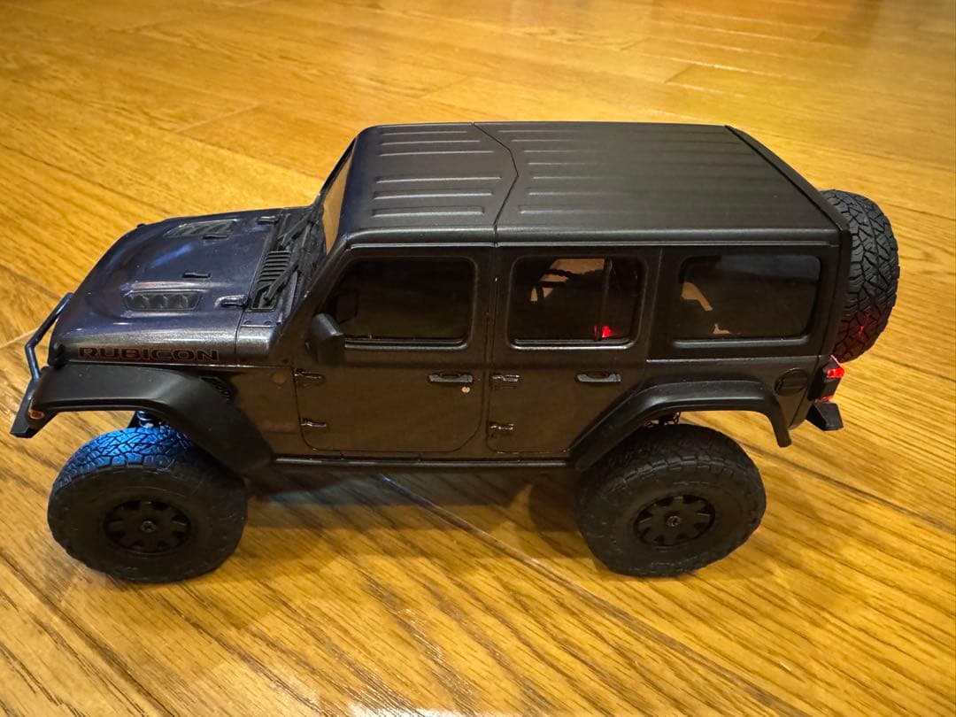 ミニッツ4×4 レディセット ジープ ラングラー グラナイトクリスタルメタリック