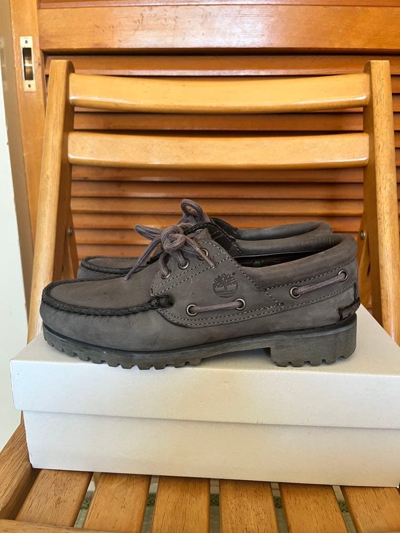 Timberland 3eye Classic Lug グレー 7