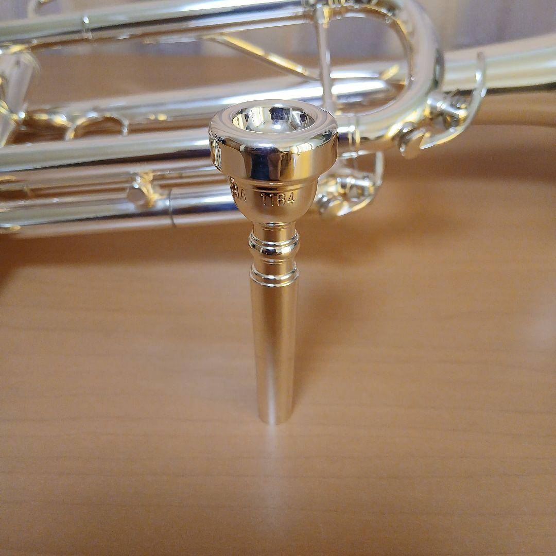 【美品】YAMAHA YTR-4335GⅡ トランペット 銀メッキ仕上げ