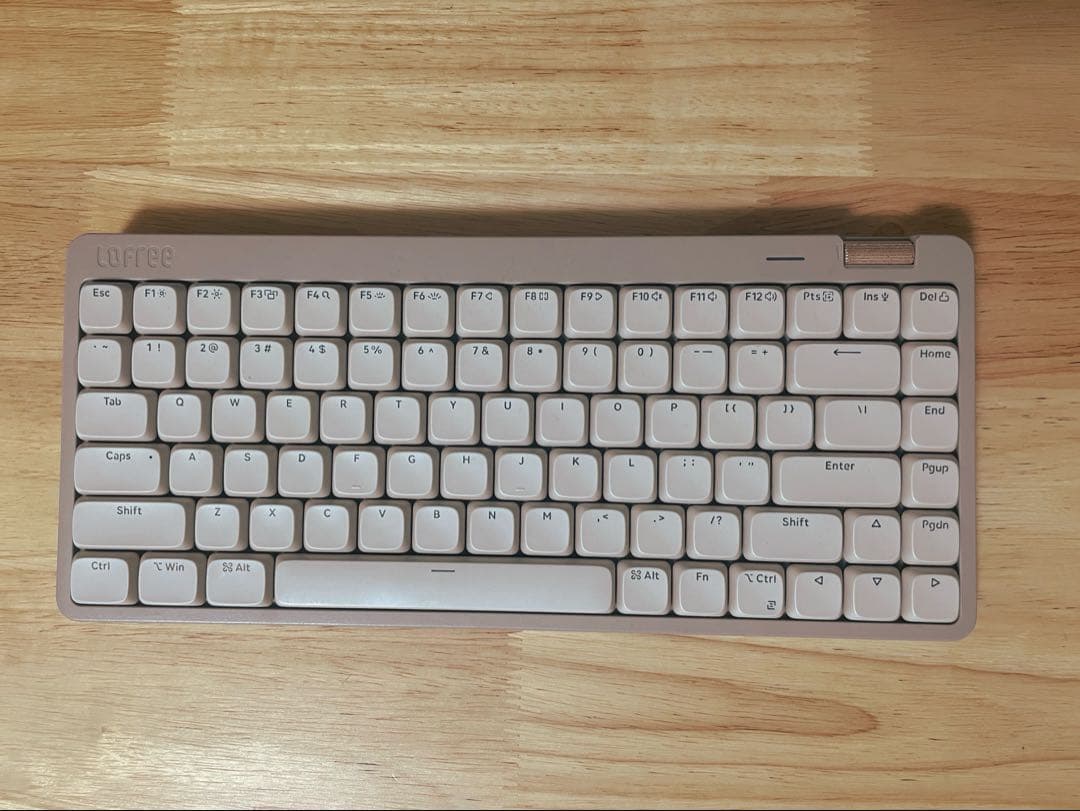 Flow Lite 84キーロープロファイルメカニカルキーボード（マーブル）