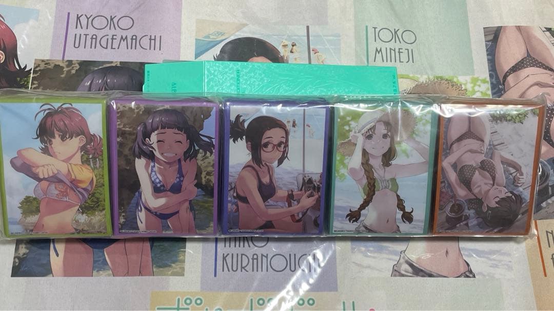 ぎゃざガールプレイマットスリーブセット