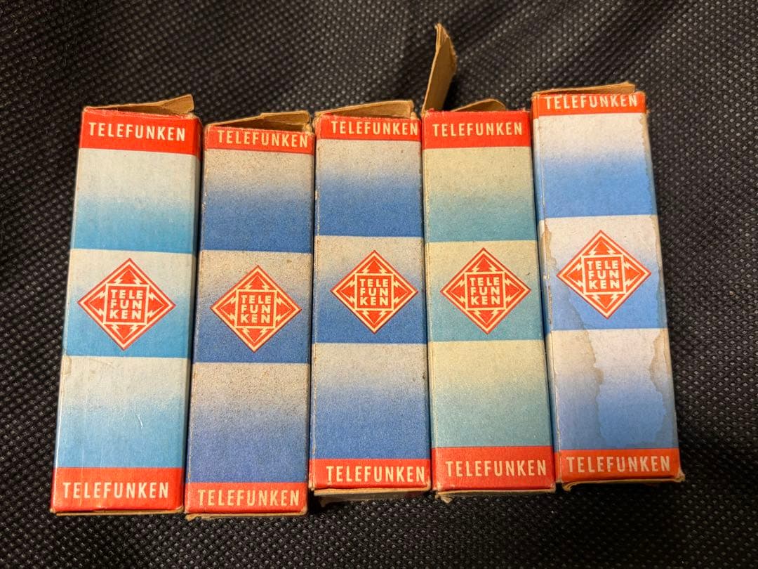 松*一様 TELEFUNKEN ECC83 真空管 5本セット