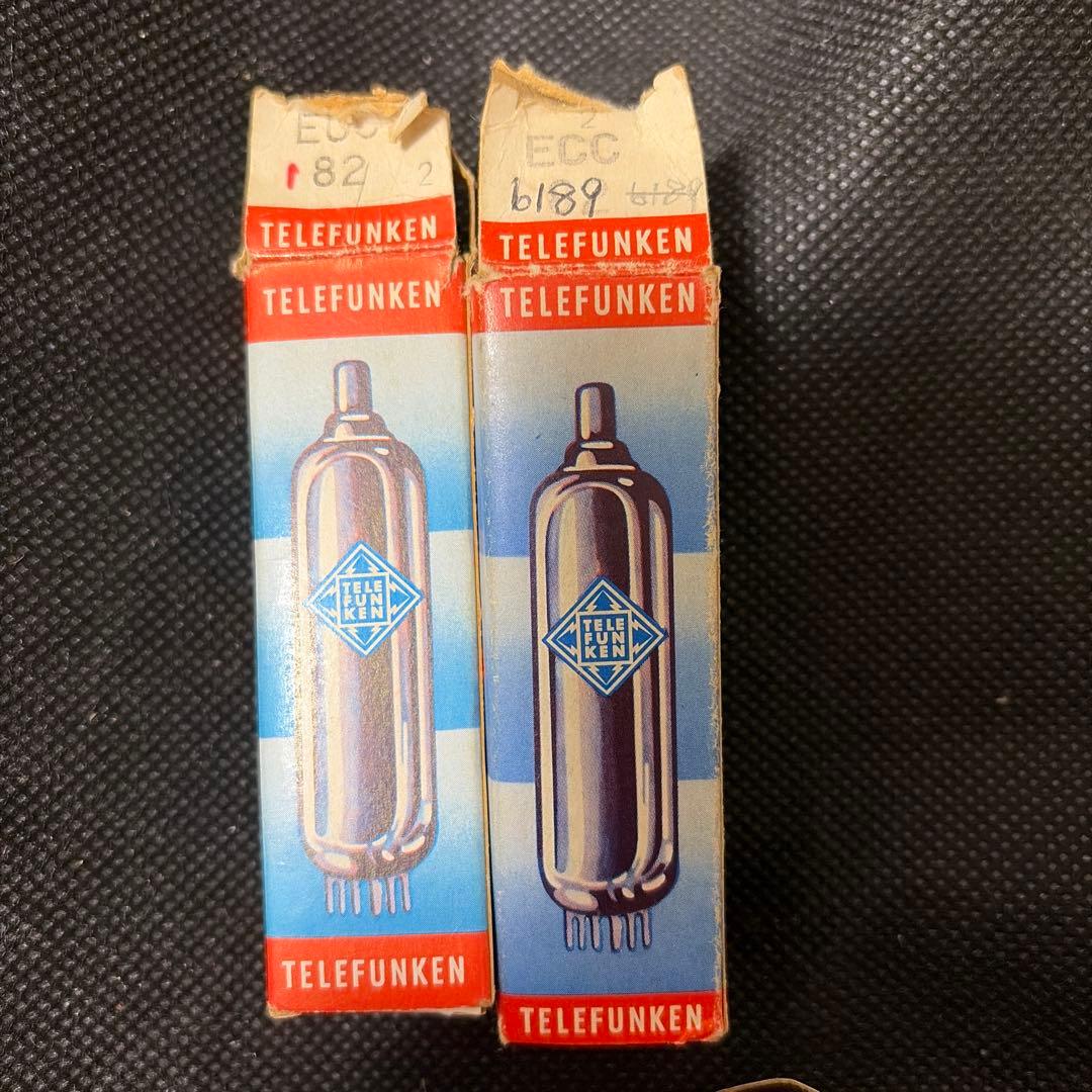 松*一様 TELEFUNKEN ECC83 真空管 5本セット