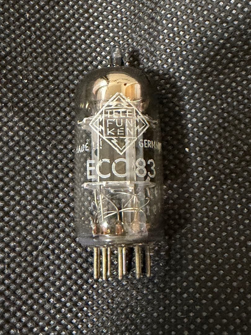 松*一様 TELEFUNKEN ECC83 真空管 5本セット