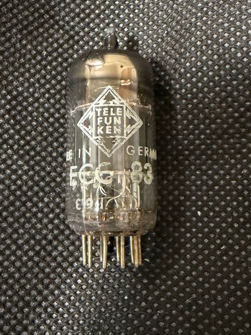 松*一様 TELEFUNKEN ECC83 真空管 5本セット