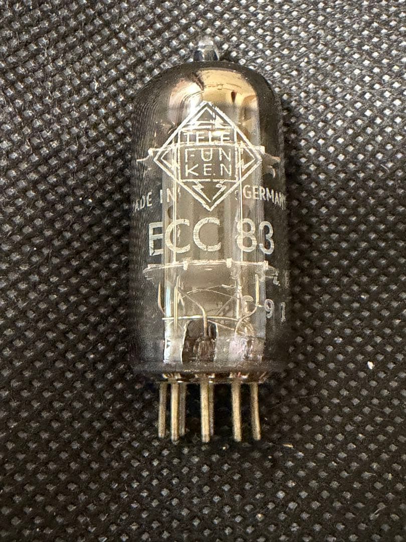 松*一様 TELEFUNKEN ECC83 真空管 5本セット