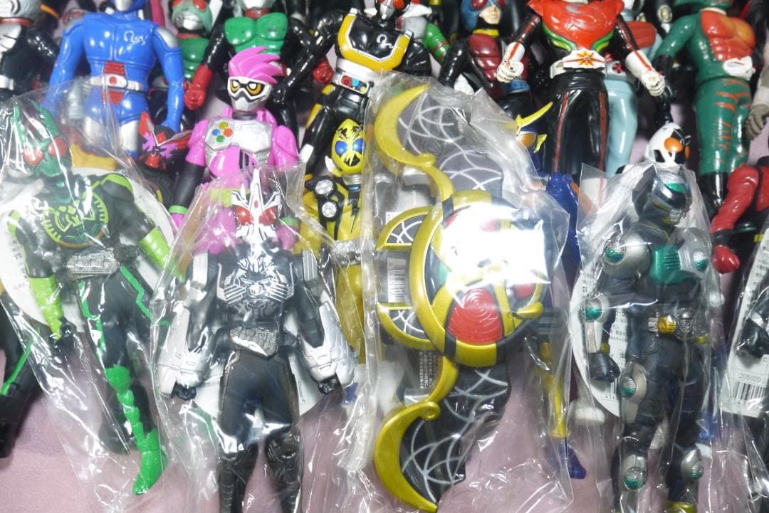 ライダーヒーローシリーズ　ビッグサイズソフビフィギュア　116体セット