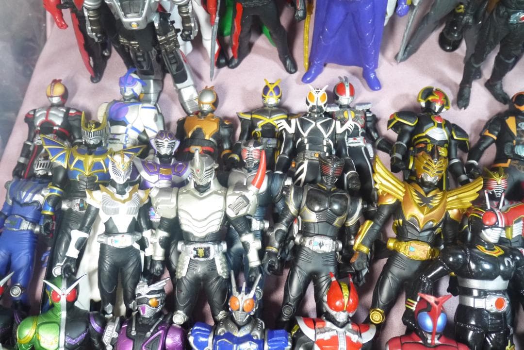 ライダーヒーローシリーズ　ビッグサイズソフビフィギュア　116体セット