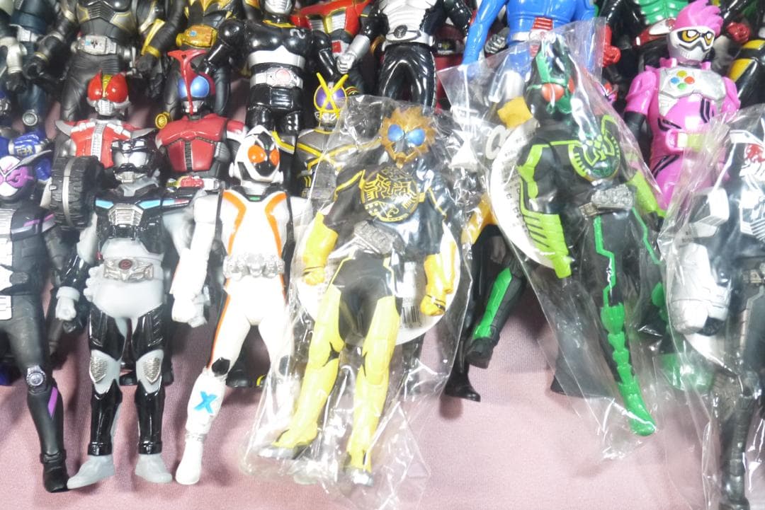ライダーヒーローシリーズ　ビッグサイズソフビフィギュア　116体セット